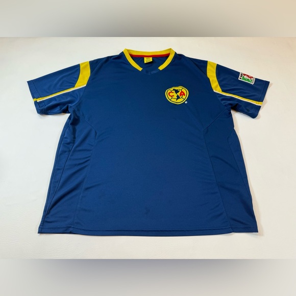 CA Club America Tops - CA CLUB AMERICA Mexican Futbol Soccer FMF blokecore XL Jersey (bin K)